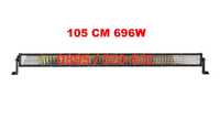105 См 696W Мощен 7D 7Д Led Bar Лед Диоден Бар Прожектор 12V 24V 4 Ред
