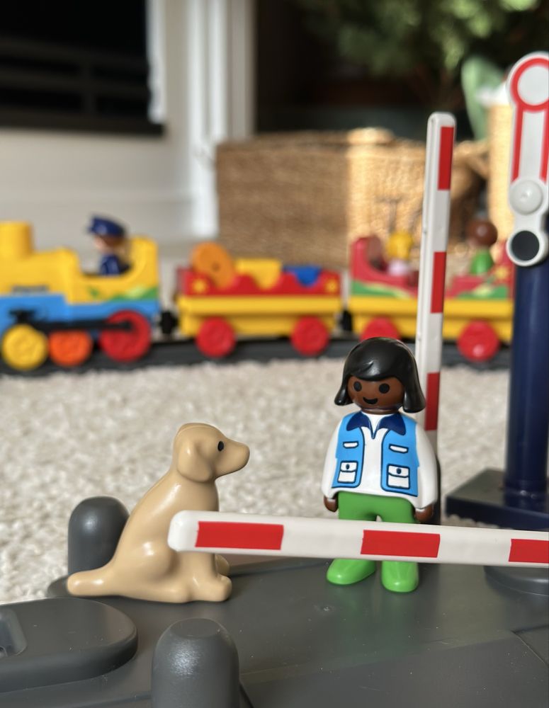 Детско Влакче с релси Playmobil