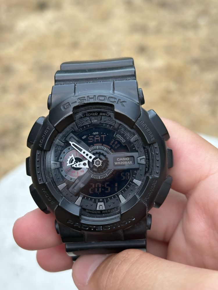 CASIO G-Shock GA-110 — оригинален спортен часовник