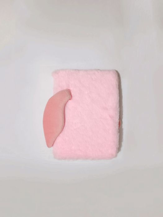 Детский меховой блокнот игрушка (лиса)