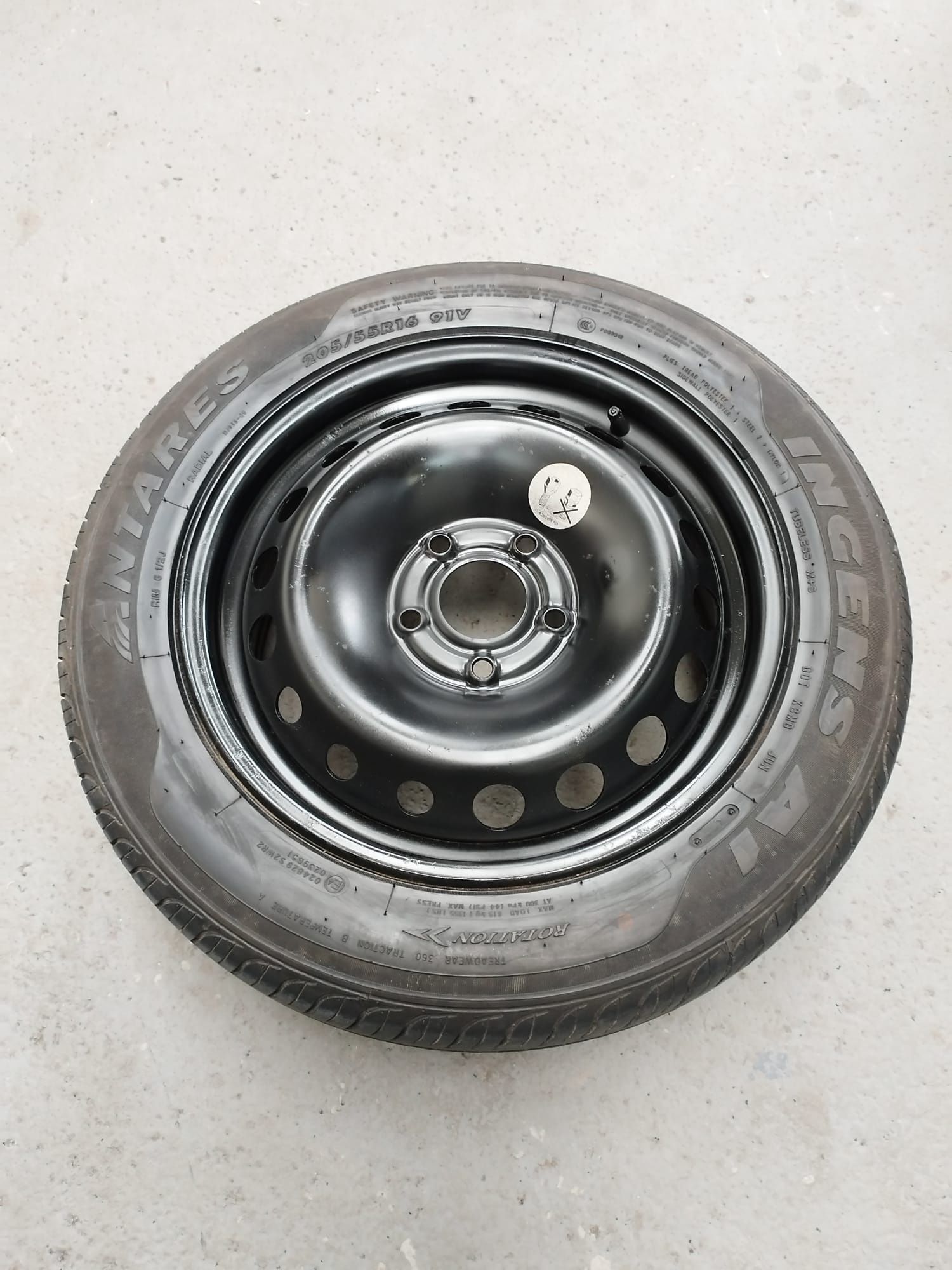 Roata Jeanta Rezervă R16/5×114,3 Renault Megane 3 Scenic Nissan Duster