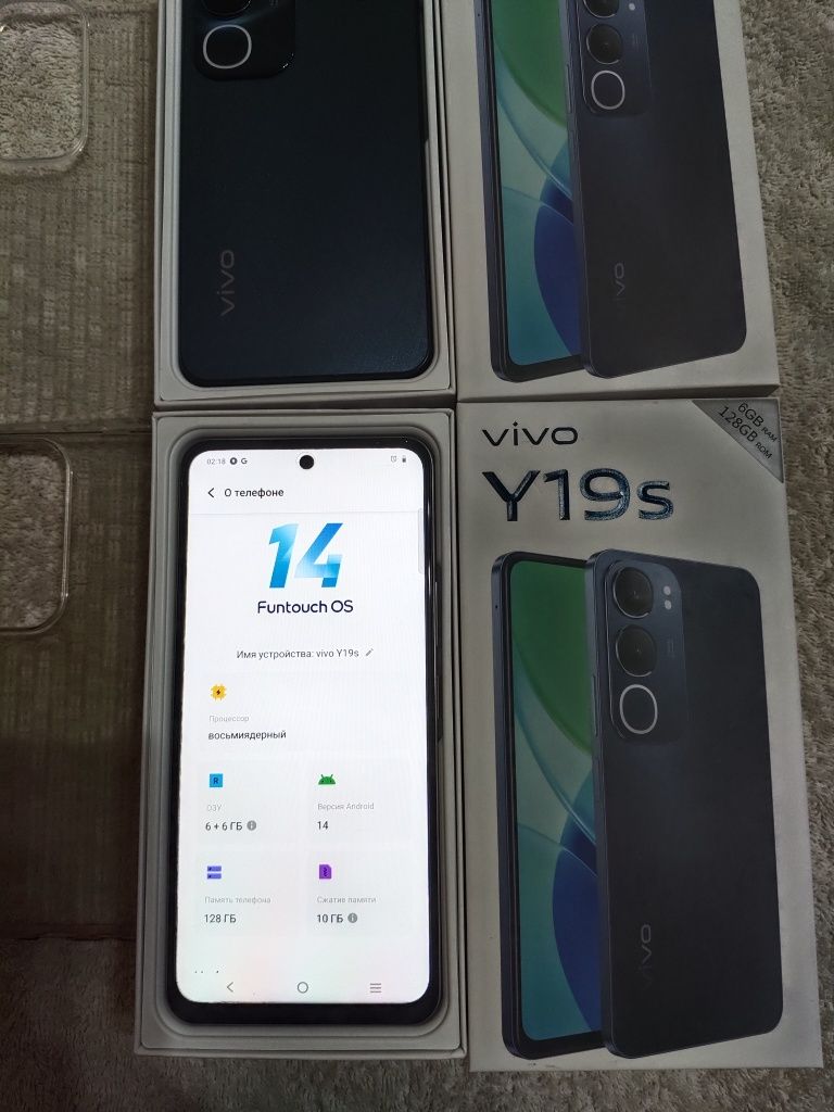 Vivo Y19s 6+6/128GB  IDEAL