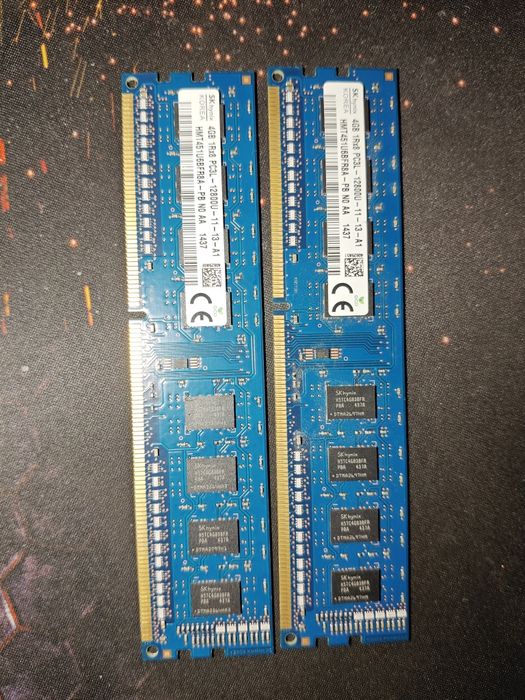 Memorii ram 2x4gb