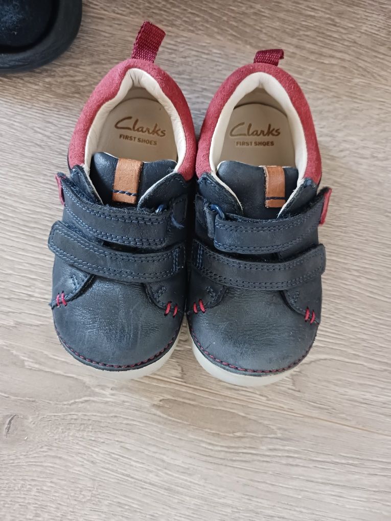 Papuci bebe  piele primii pași Clarks