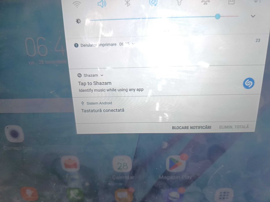 Tableta Samsung A6 cu tastatura