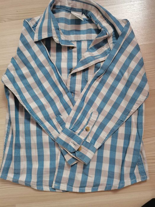 Set 3 cămăși + pantaloni stofa vârsta 2 ani