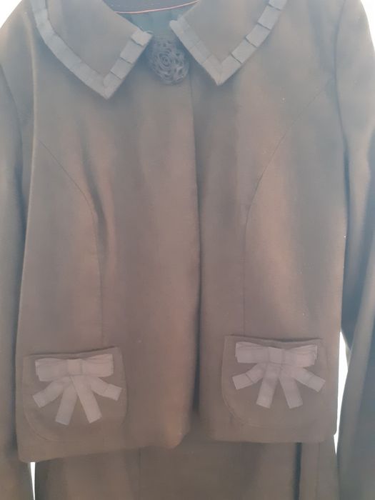 Costum dama de culoare maron