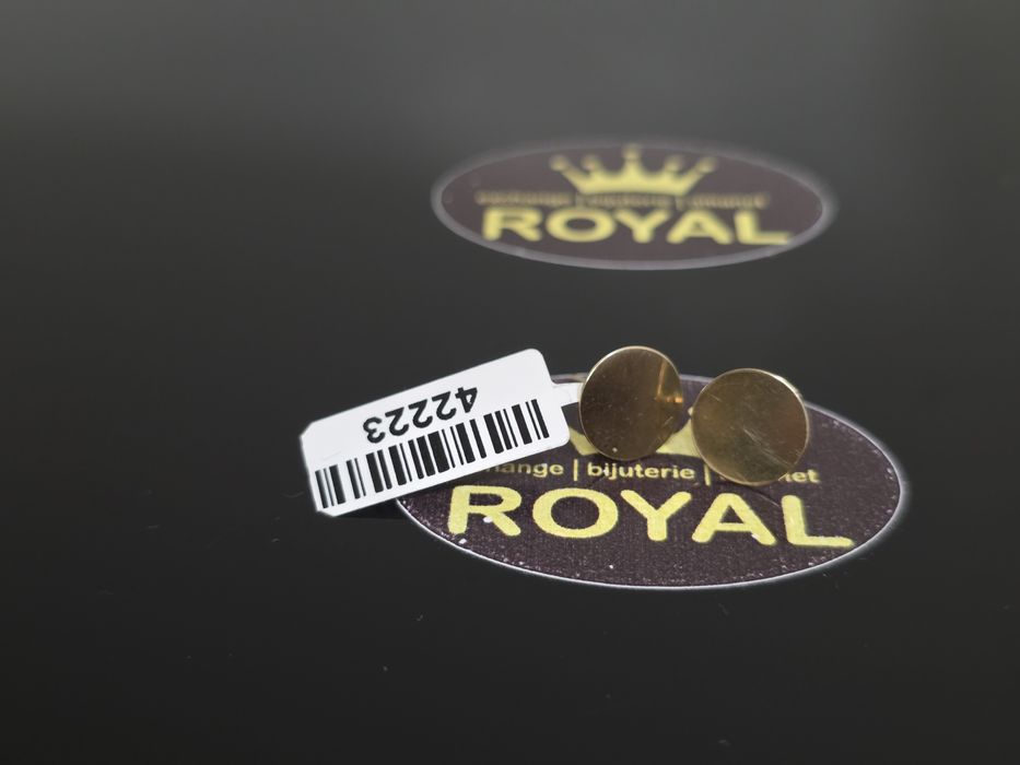 Bijuteria Royal: Cercei aur 14k/1.03 gr