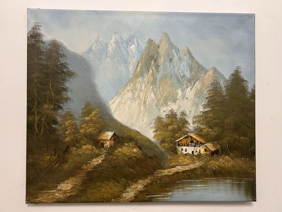 Pictura in ulei pe panza