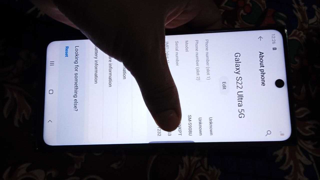 Galaxy S22 Ultra