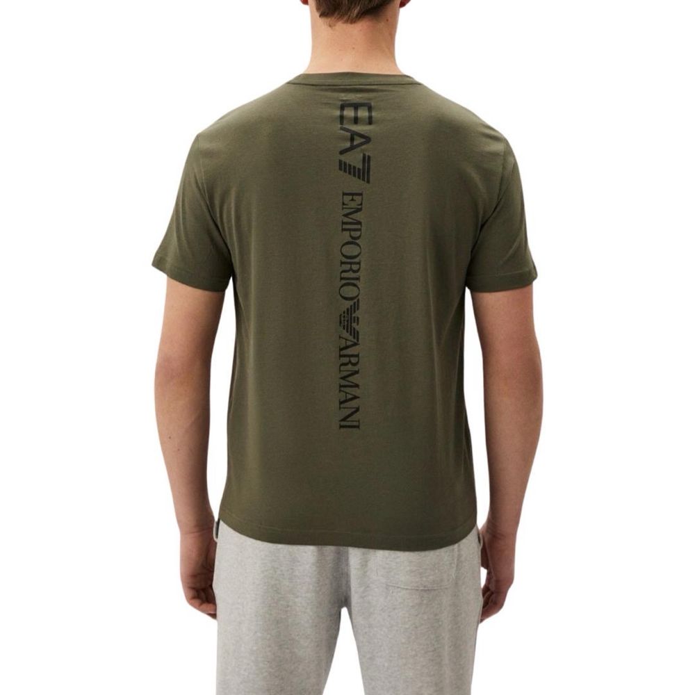 Оригинална мъжка тениска EA7 Emporio Armani 8NPT18 PJ02Z Khaki