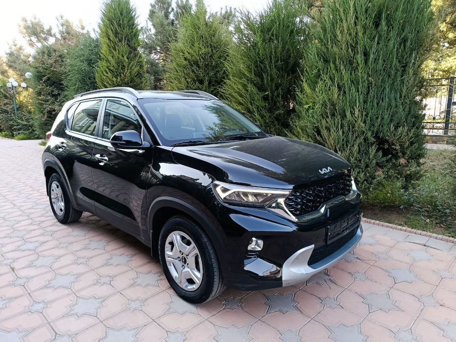 Kia Sonet 2025! Holati ideal. Rangi Qora. 4+pok Propan Gaz