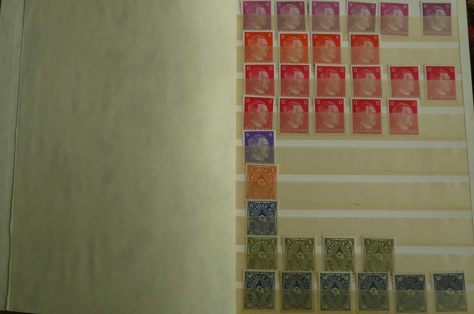 Germania  , Deutsches Reich - lot timbre nestampilate