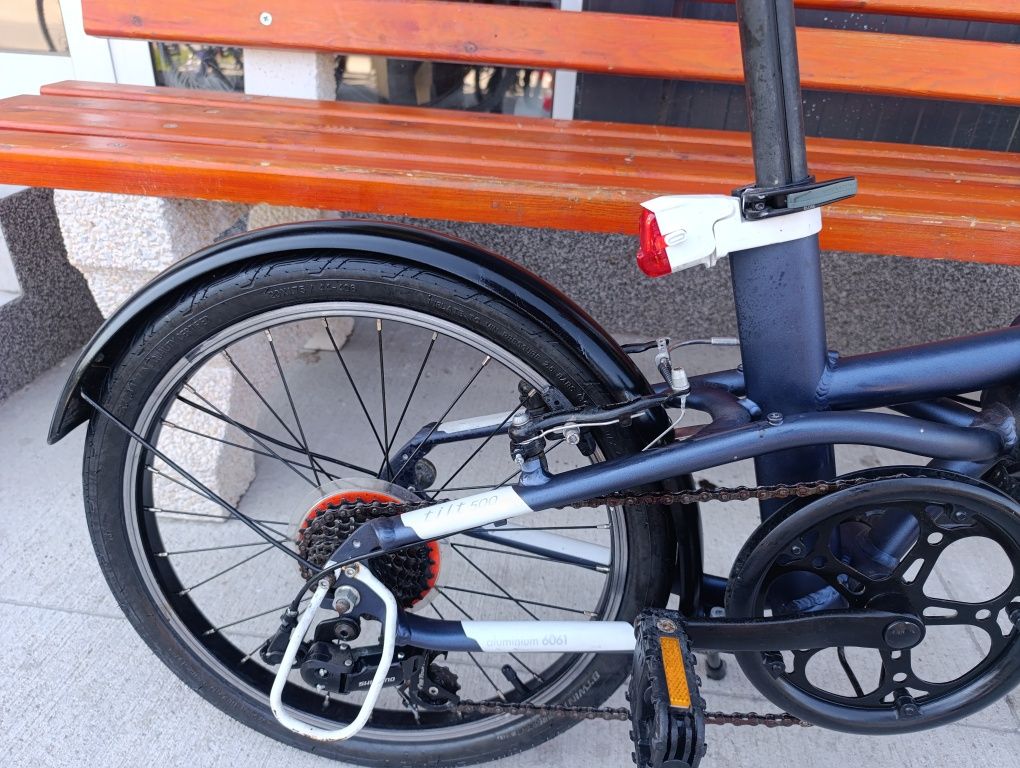 Сгъваем Алуминиев велосипед B' TWIN   20"цола
