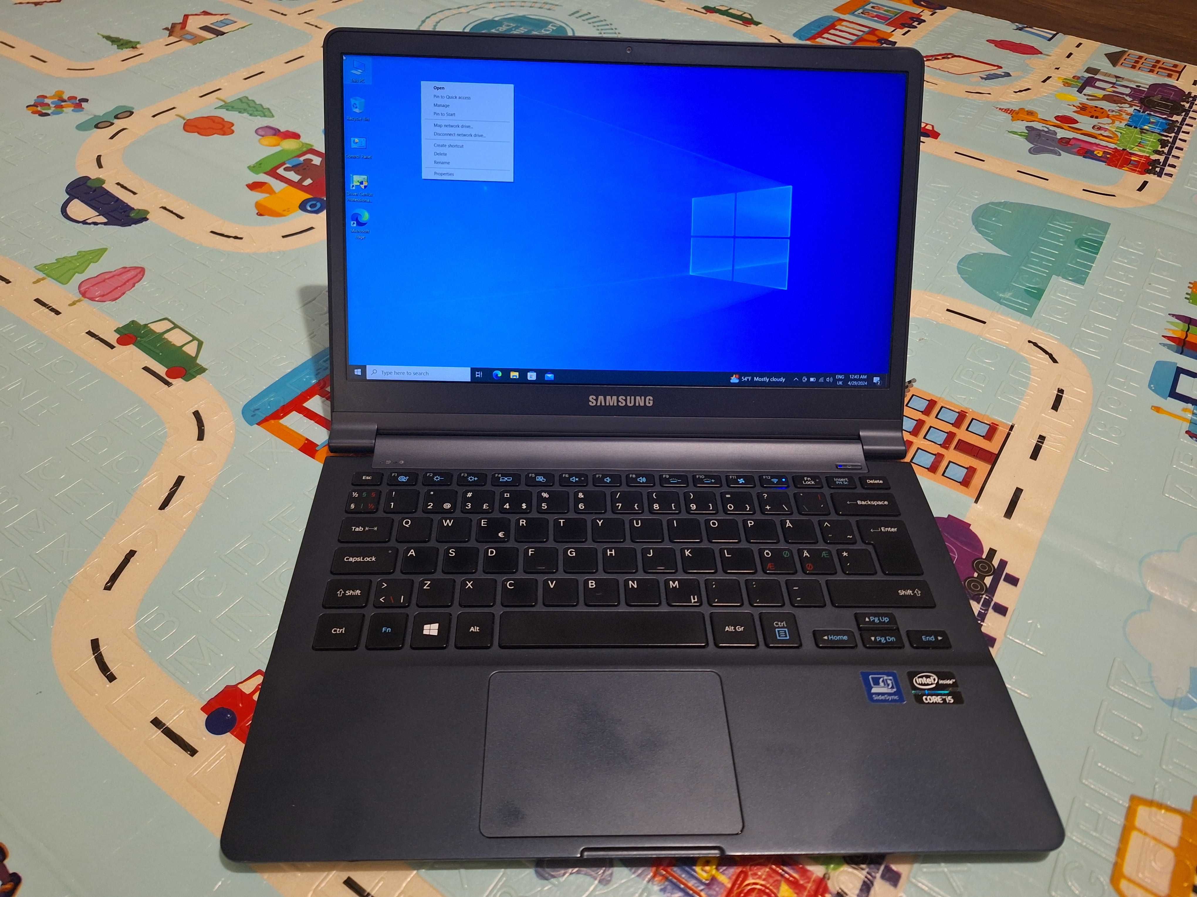 Laptop i5 samsung np900x3f ultra subtire