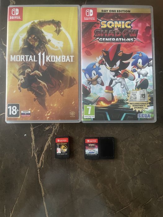 3 игры на приставку Nintendo Switch