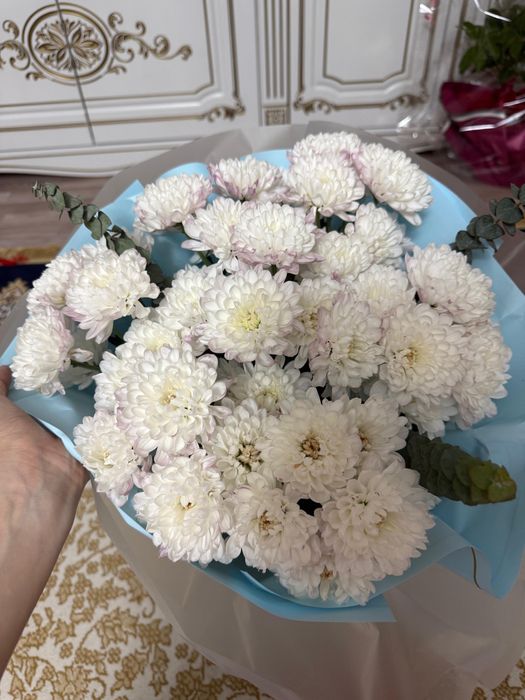 Цветы после мероприятия