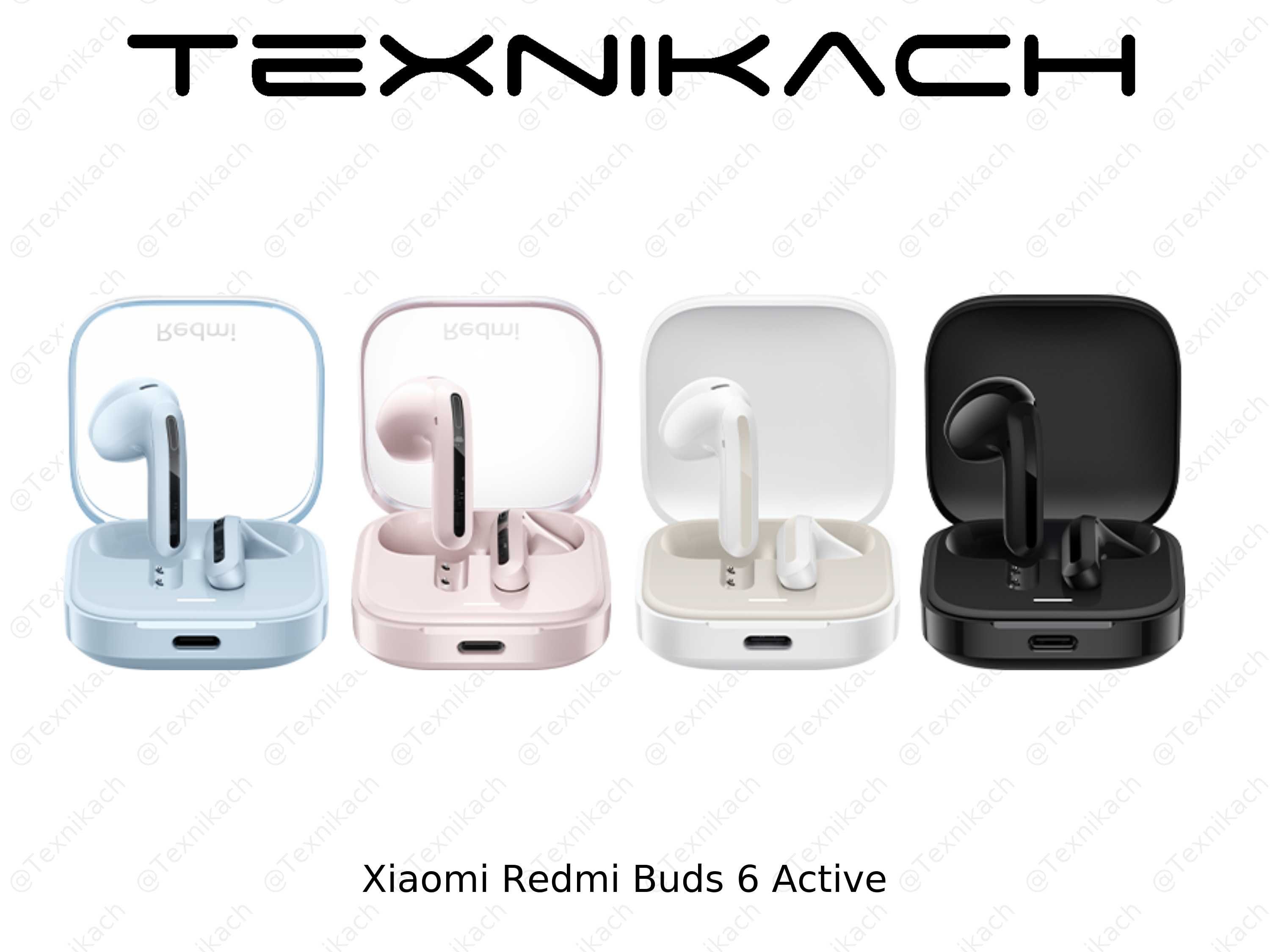 Новый • Xiaomi Redmi Buds 6 Active • Доставка