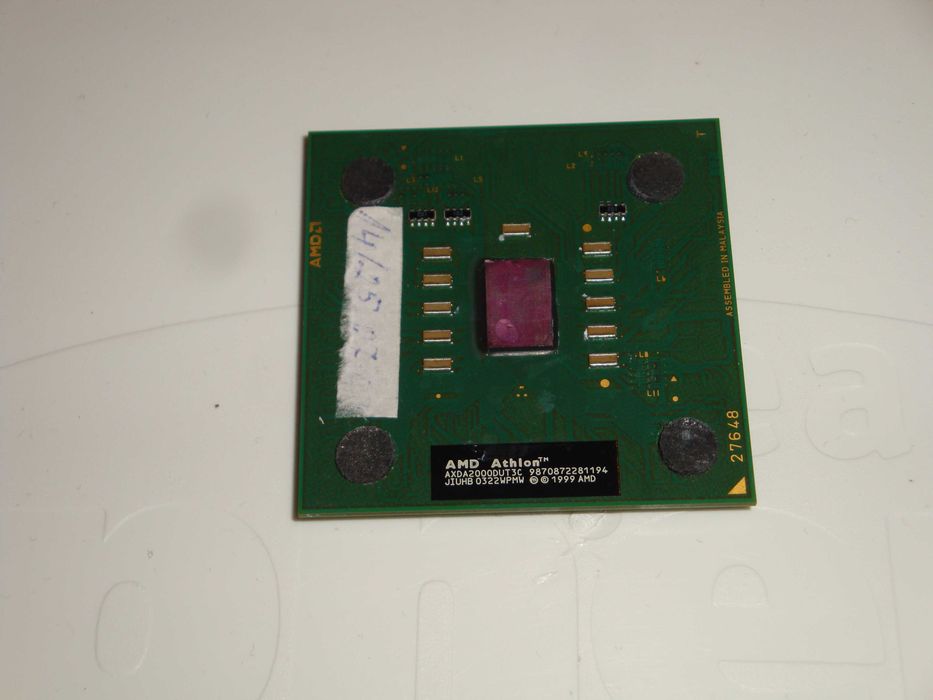 Retro vintage Procesor AMD Athlon XP 2000+ 1666Mhz AXDA2000DUT3C sk462