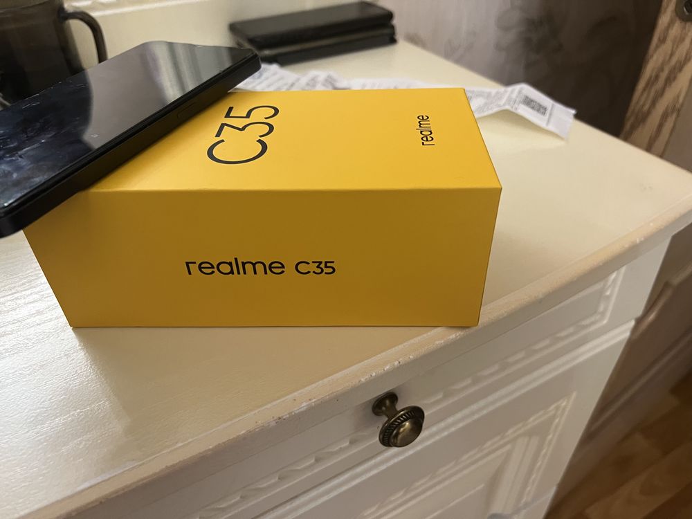 Realme C35 новый Sulpak с чеком 80к