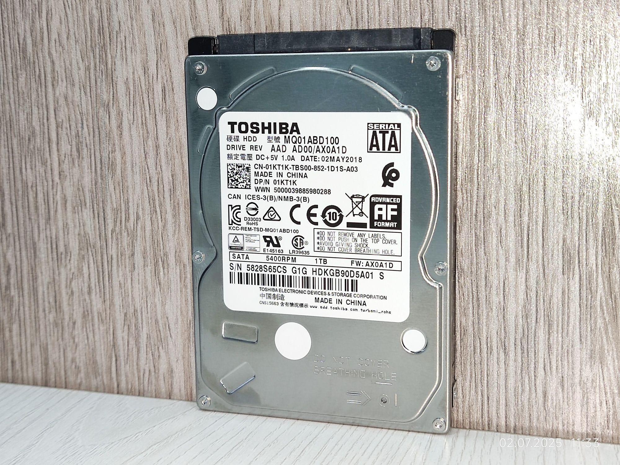 HDD ноутбук 1 ТБ