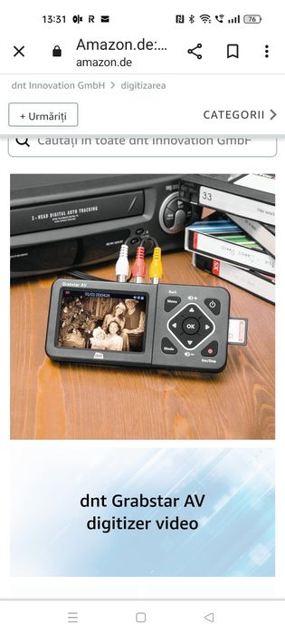 Transfer copiez casete video pe stick usb,dvd.