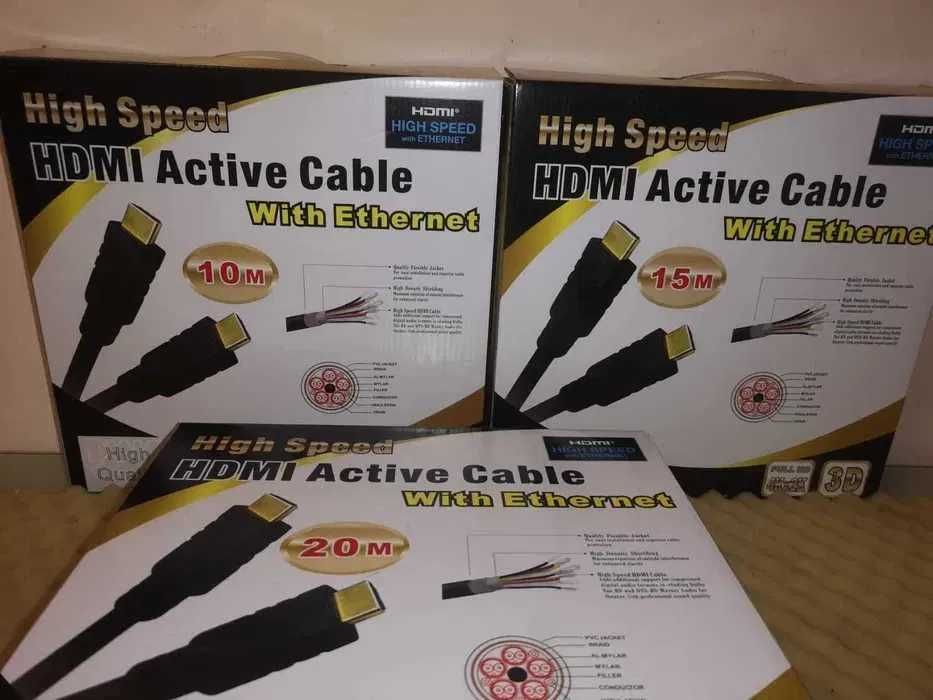 Cablu HDMI 20 m 4K 3D - nou sigilat (garantie)