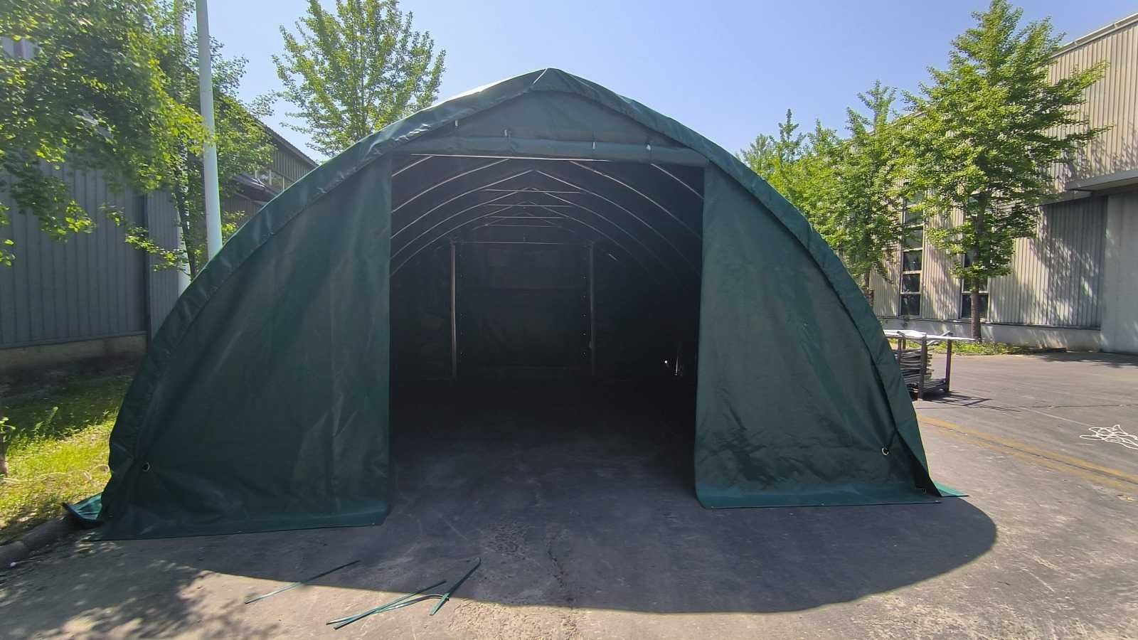 9x12 m Hala Semirotunda GOTICA - 90m2 - verde GM