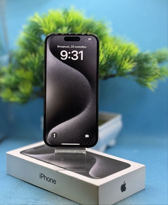 Apple iPhone 15 Pro, 128GB, 5G, Black Titanium