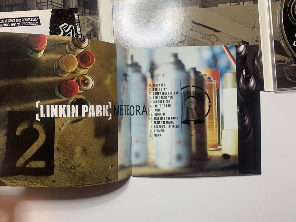 CD original Linkin Park - Meteora 2003 DigiPack