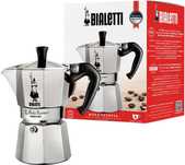 Bialetti Moka Express Кафеварка, За 6 чаши (270 мл)