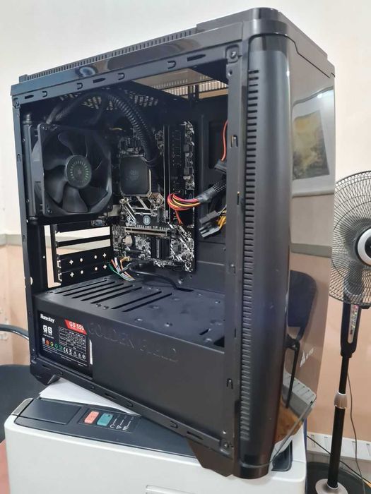 Продам кейс H610 Intel Core i5 13400 DDR4 16gb HDD 1tb Huntkey GS 550w