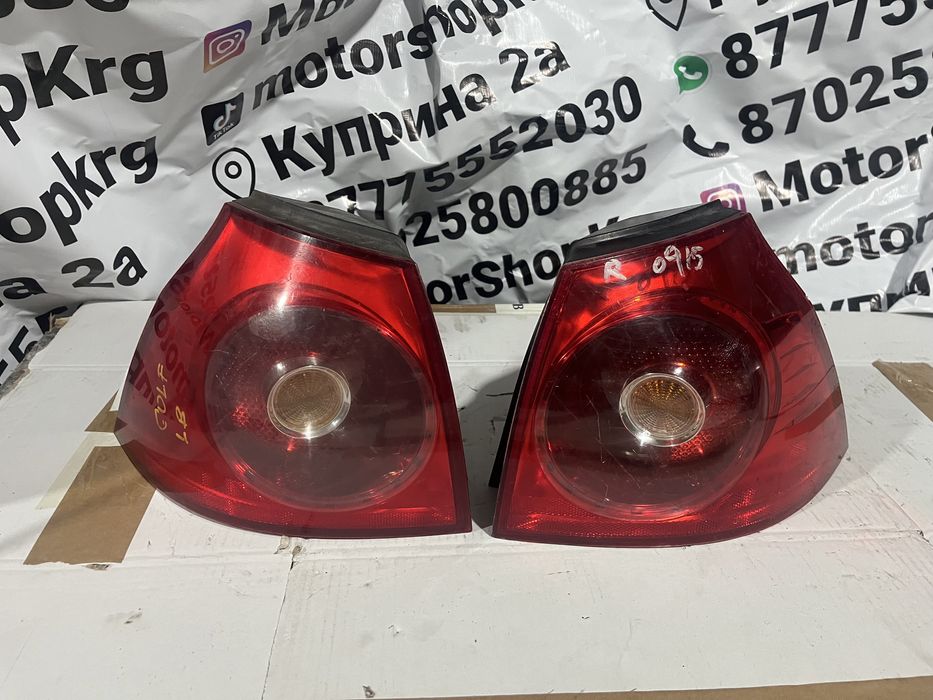 Задние фонари фольксваген гольф 5