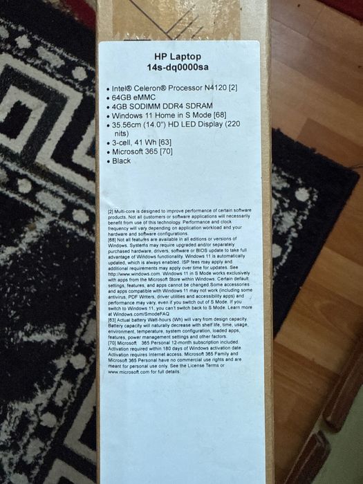 Laptop Hp 14s Nou Sigilat