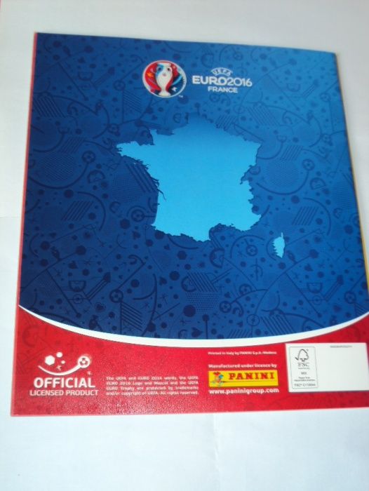 Vand album stickere EURO 2016