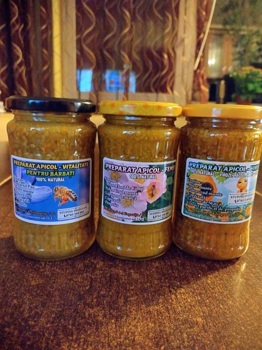 Păstură granule crudă, Podmore, Lăptișor de Matcă, Polen Crud