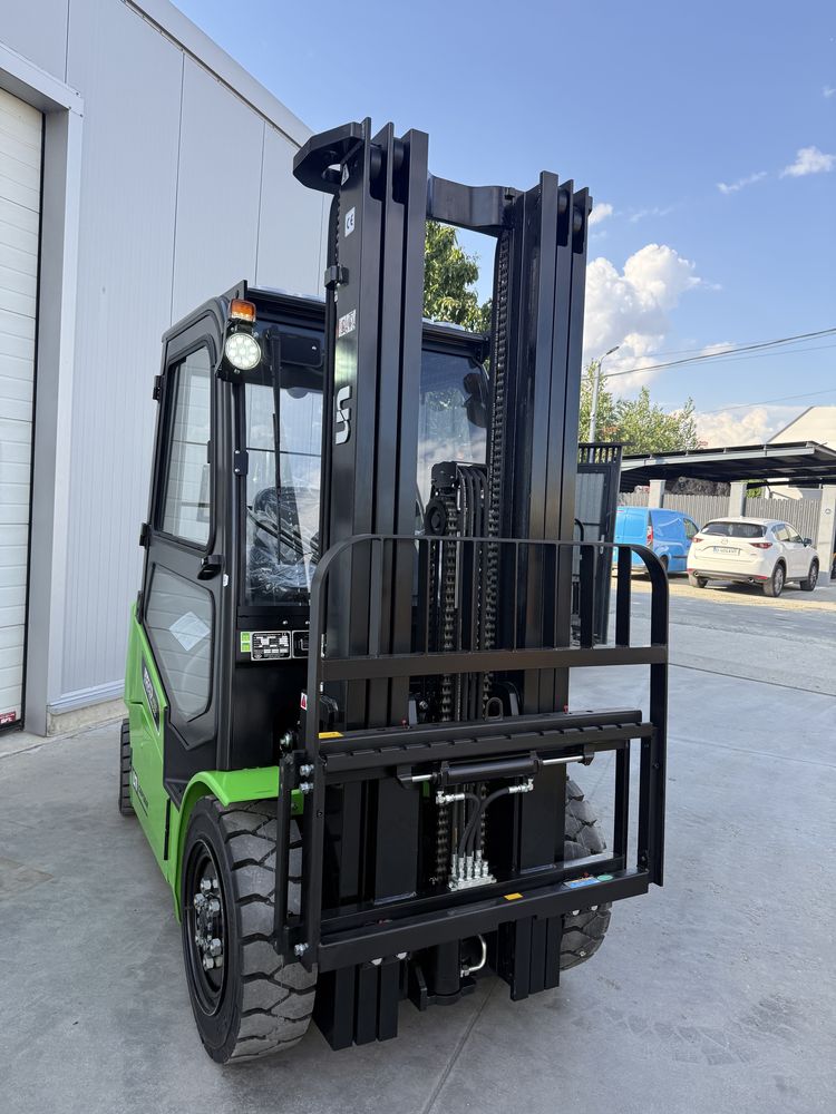 Stivuitor Electric 3,5T NOU LI ION / Triplex 5,5m cu 5 ani garantie