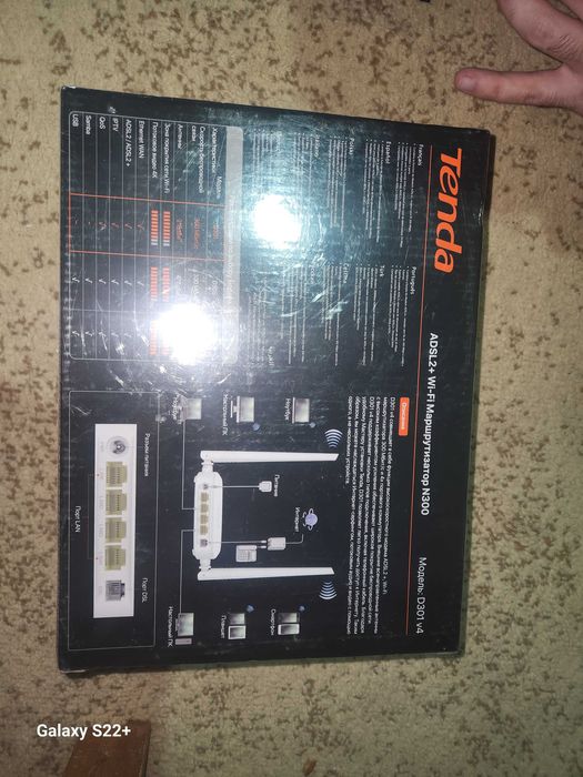 Модем  Tenda Wi Fi ADSL2+