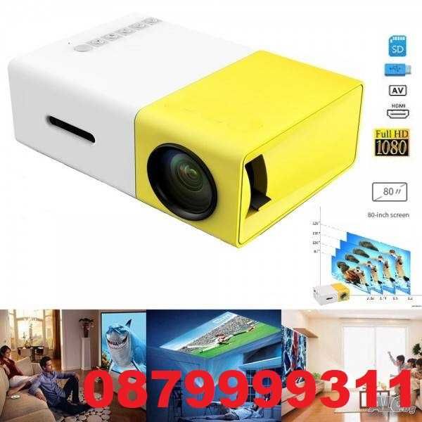 Мини Проектор Домашно кино,  Full HD LED Movie Projector телевизор лед