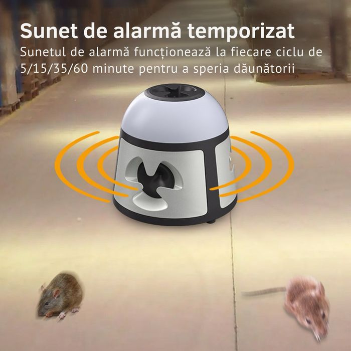 [NOU] Aparat impotriva soarecilor cu ultrasunete si lumini