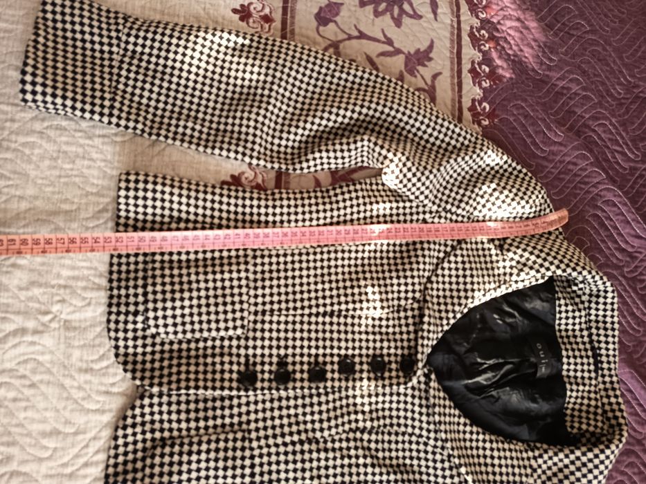 Sacou dama  in carouri Oui