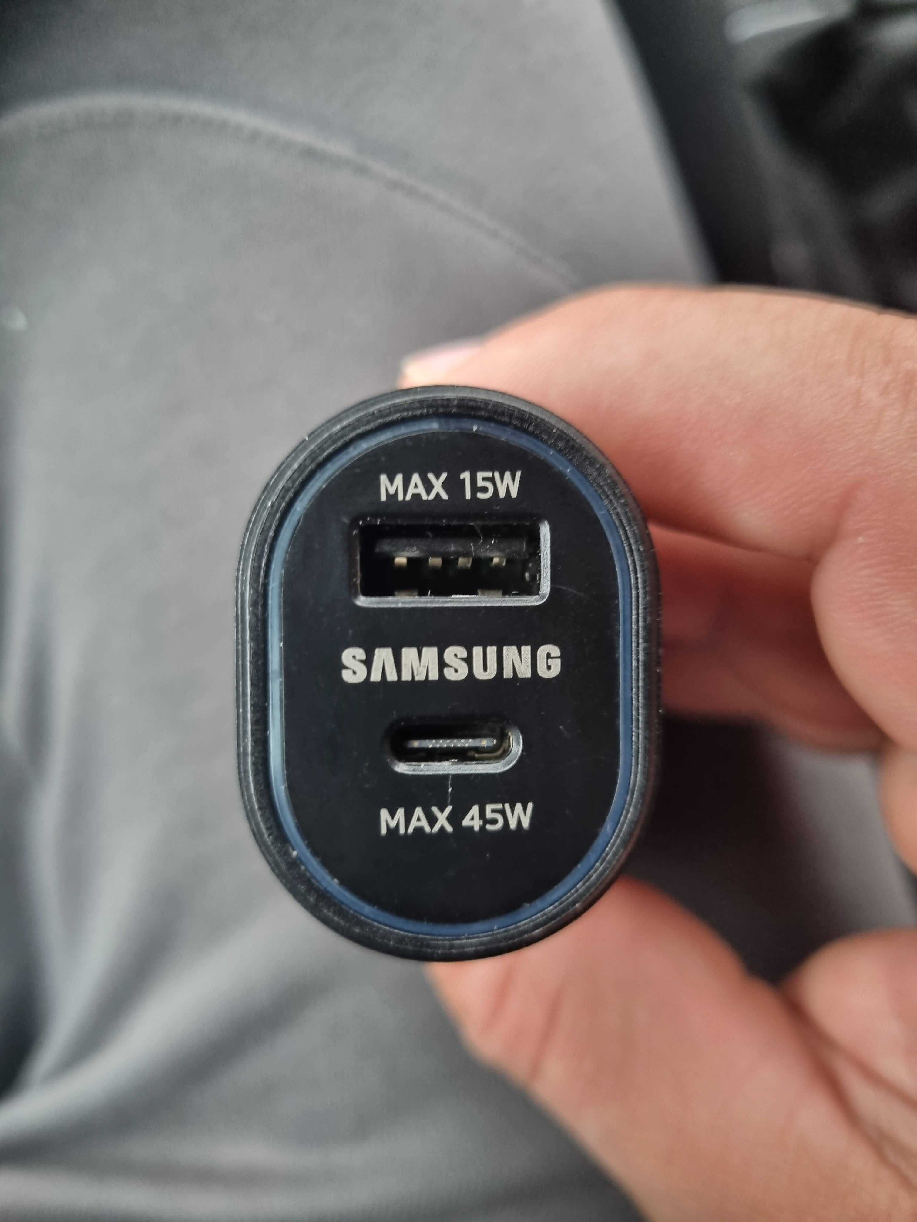 Оригинално зарядно за кола Samsung 45W Fast Charging Car  Dual port