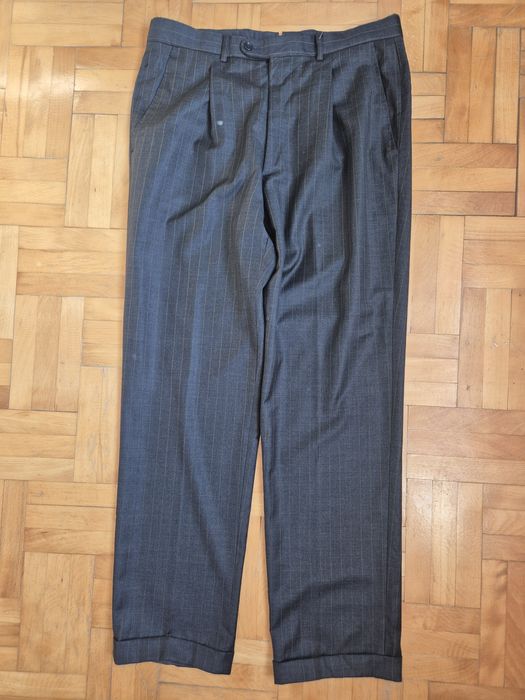 Pantaloni lux, Bărbați, Boggi Milano, Lână 100%, Made in Italy - 50