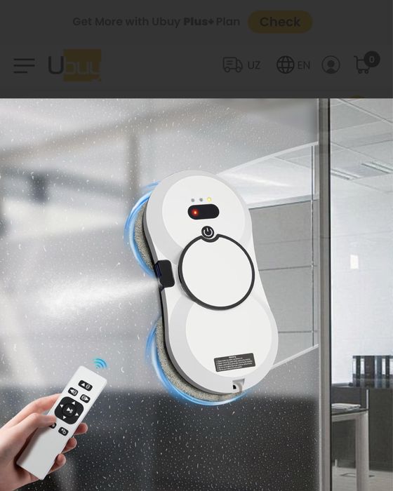 Window Cleaning Robot, Automatic Water Spray