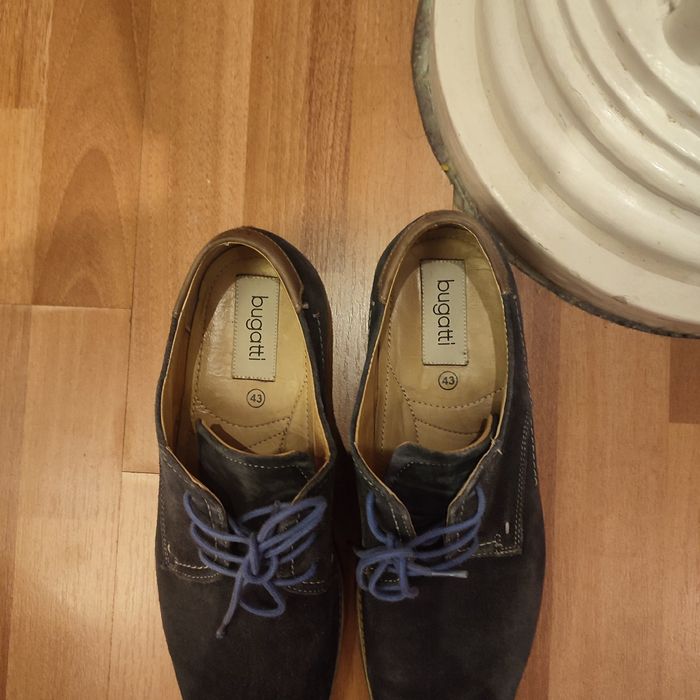 Bugatti - Pantofi bărbați 43 - originali - bleumarin