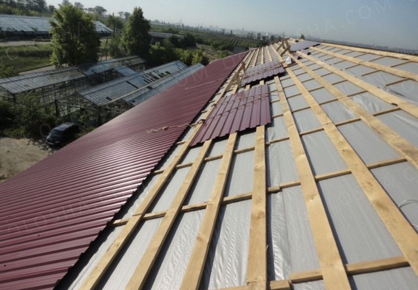 Кровельные работы , перестил профлиста