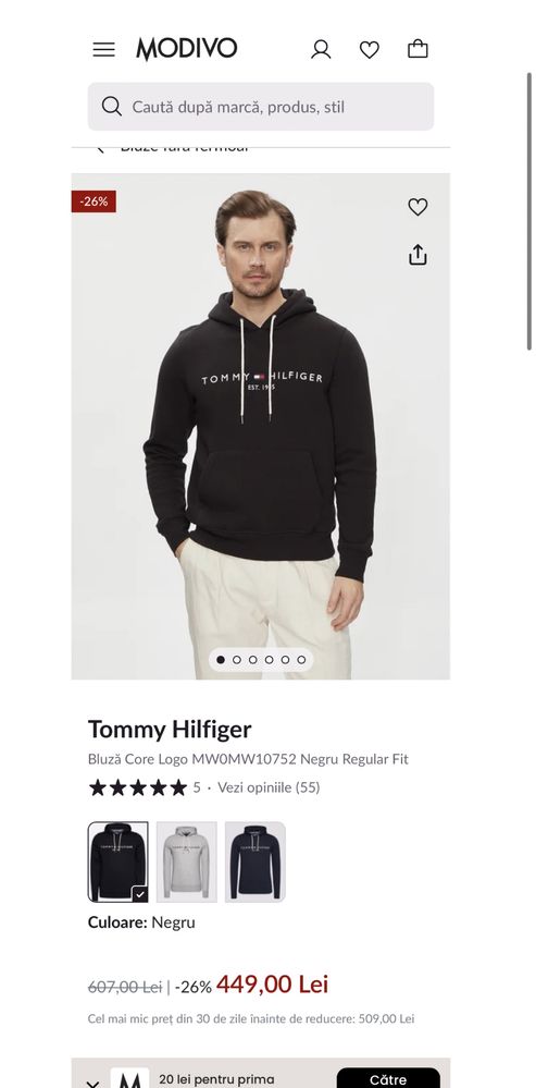 Vand hanorac tommy Hilfiger