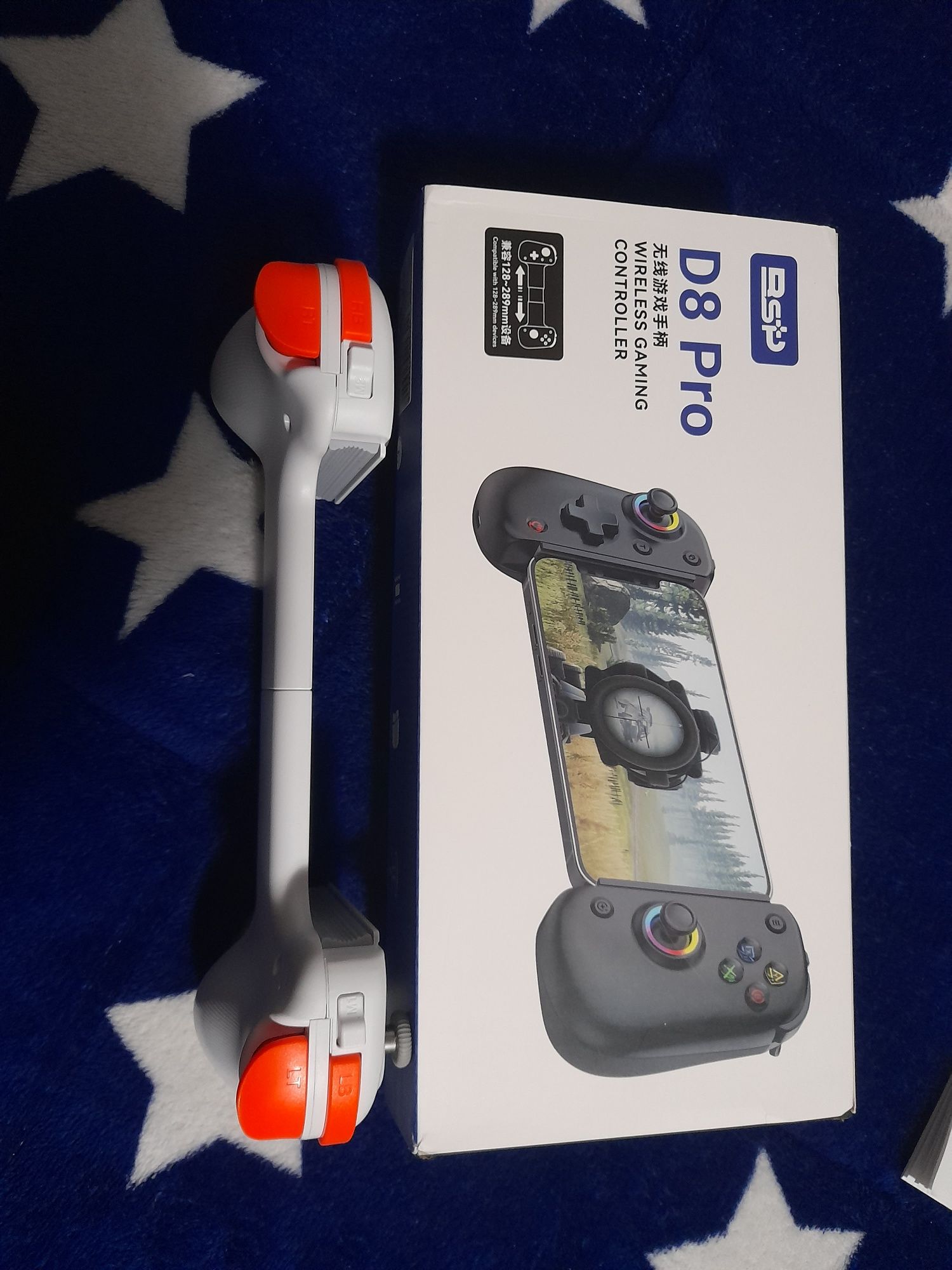 Gameplay D8 Pro, 400mAh, alb