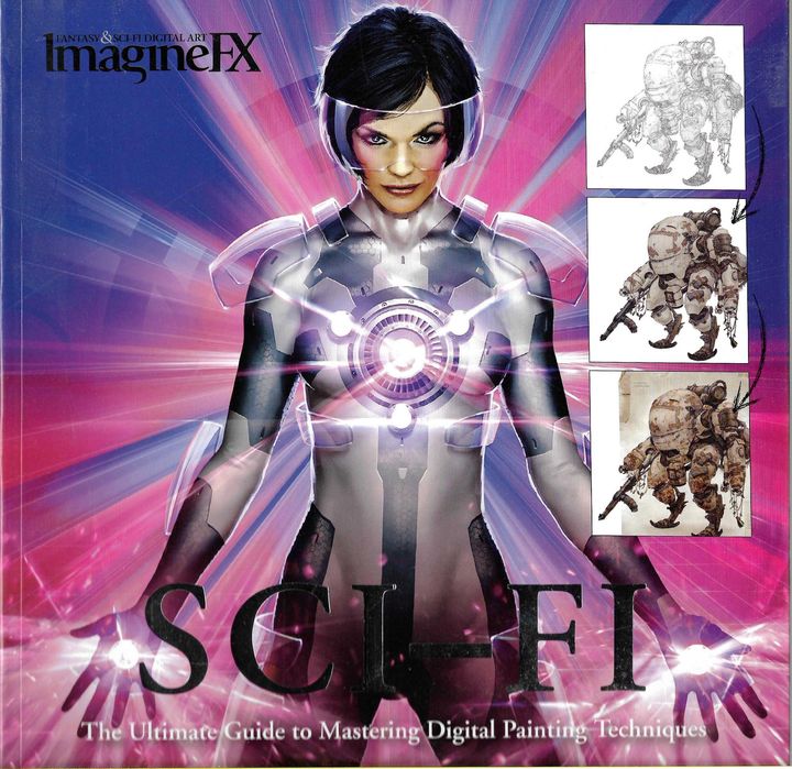 Super carte invatare desen digital SCi Fi benzi desenate tip manga