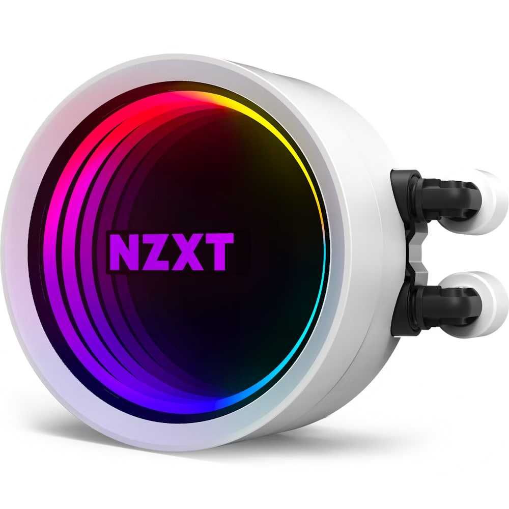 ^ Система водяного охлаждения NZXT Kraken X63 RGB - White